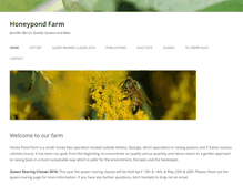 Tablet Screenshot of honeypondfarm.com